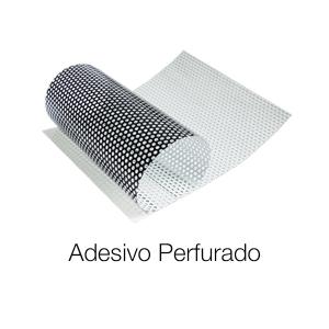 Vinil Perfurado Vinil Perfurado  4x0  Corte Reto 